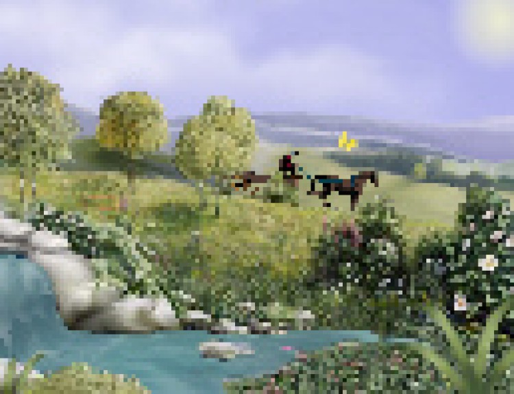 Osterkarte - Fruehlingserwachen Bild 1